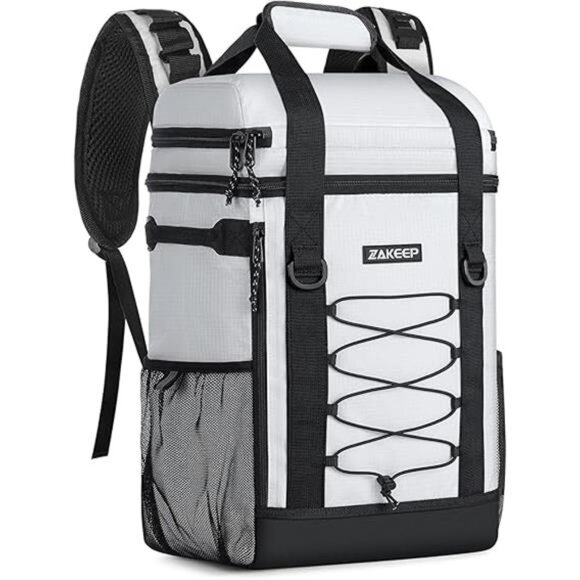 Cooler Backpack, 36 Cans Multifunctional Leakproof Cooler Backpack with Padded - Picture 7 of 14